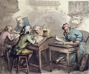 Een koopmanskantoor, 1789